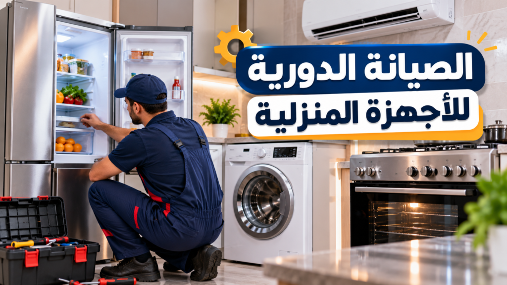الصيانة الدورية للأجهزة المنزلية