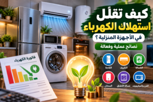 تقليل استهلاك الكهرباء في الأجهزة المنزلية